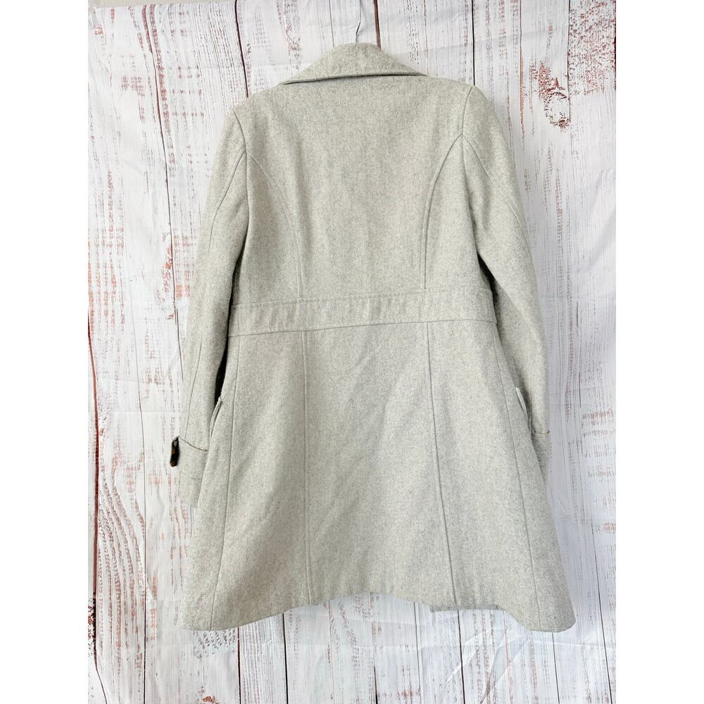 Maralyn & Me Wool Blend Coat Women’s Small Gray Button Front Peacoat Jacket - Picture 3 of 7